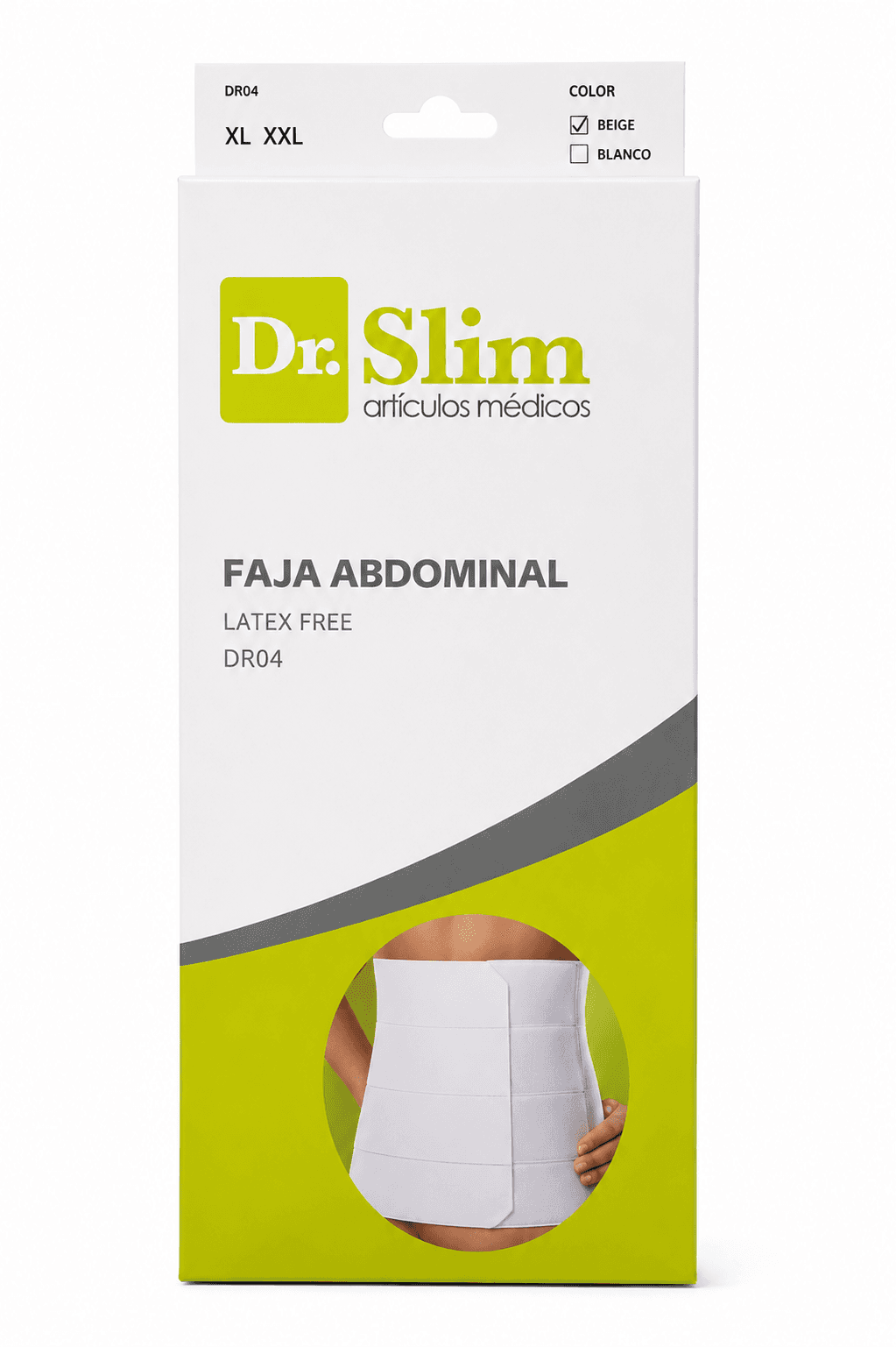 FAJA ABDOMINAL DR. SLIM DR04 (4 BANDAS)