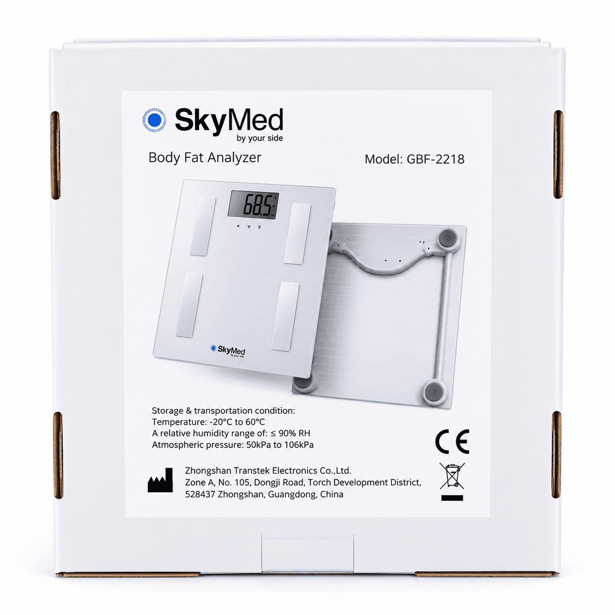 BÁSCULA DIGITAL SKYMED GBF-2218